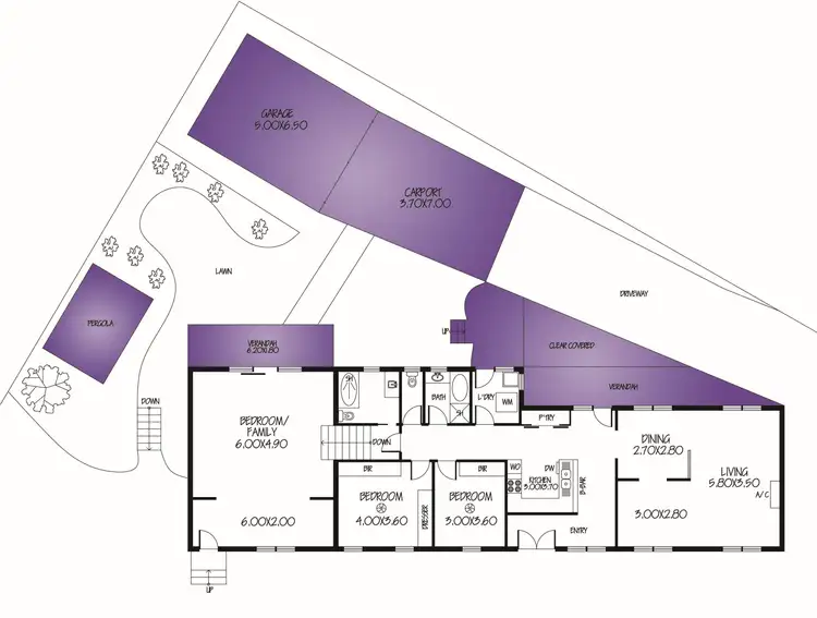 Floorplan of Homely house listing, 87 Haines Road, Banksia Park SA 5091