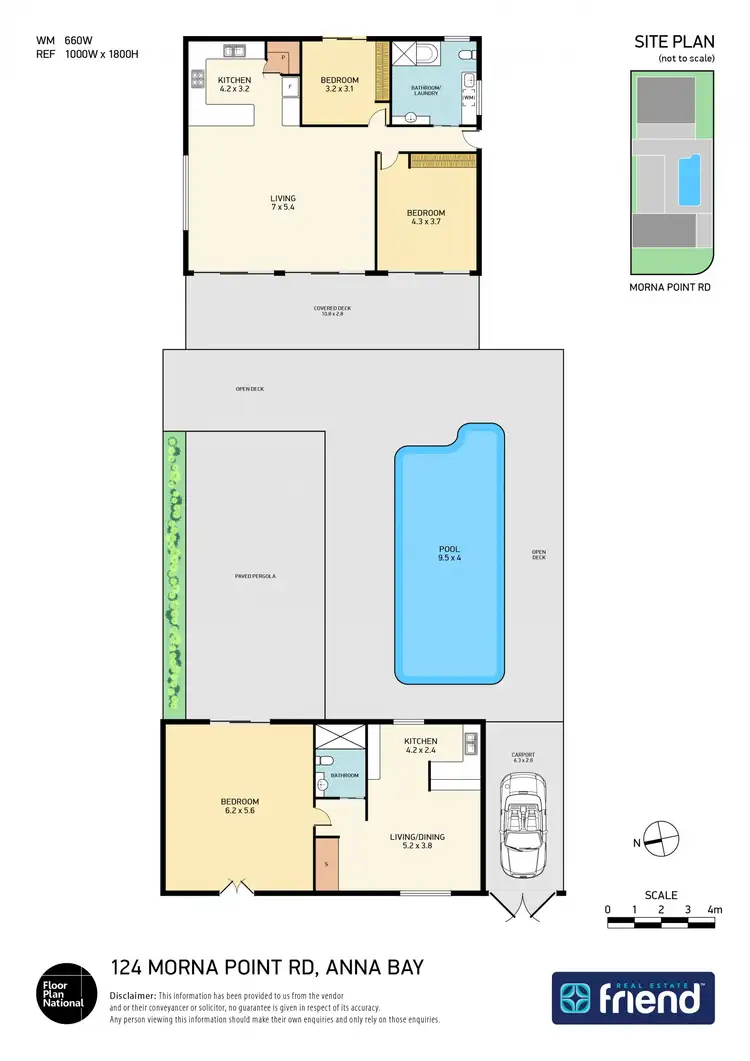 Floorplan of Homely house listing, 124 Morna Point Road, Anna Bay NSW 2316
