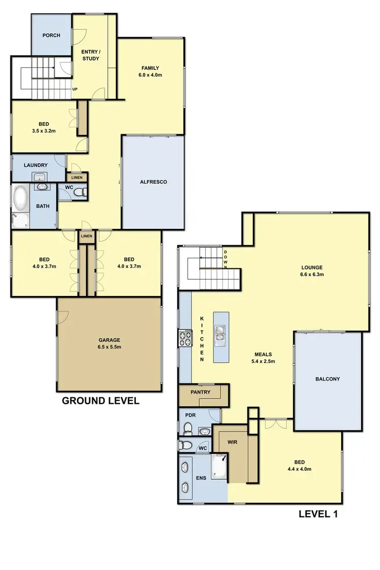 Floorplan of Homely house listing, 89-91 Seabank Drive, Barwon Heads VIC 3227