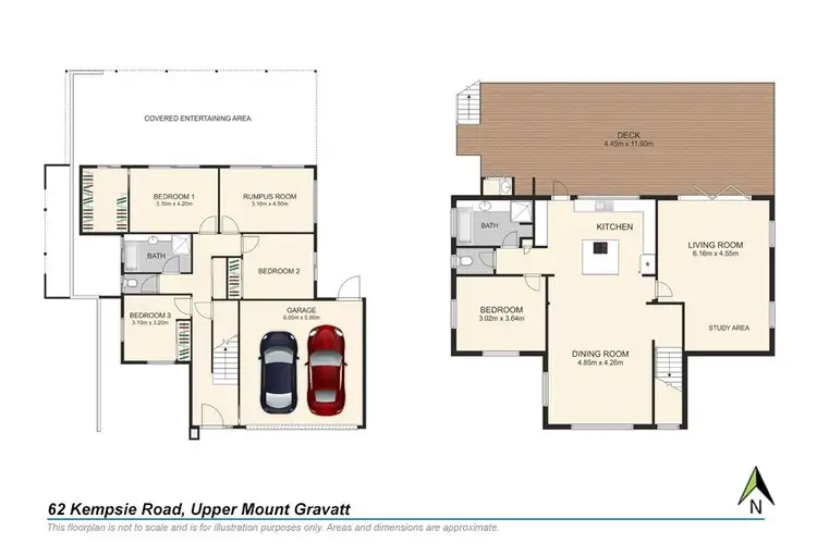 Floorplan of Homely house listing, 62 Kempsie Road, Upper Mount Gravatt QLD 4122