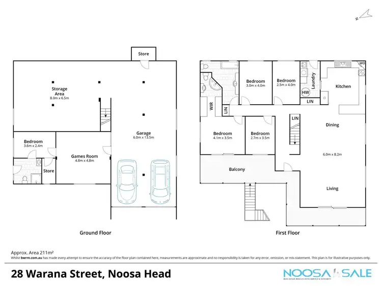 Floorplan of Homely house listing, 28 Warana Street, Noosa Heads QLD 4567