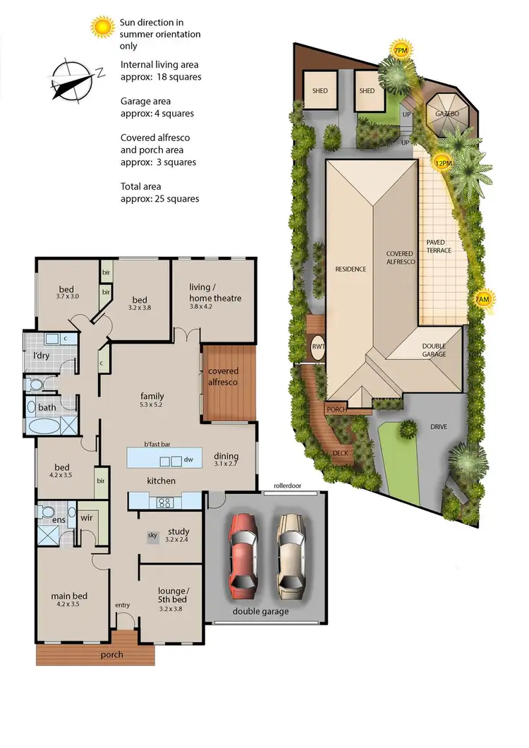 Floorplan of Homely house listing, 53 Aqueduct Road, Langwarrin VIC 3910