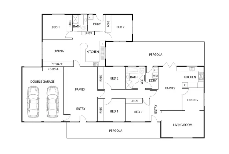 Floorplan of Homely house listing, 41 & 41A Grimshaw Street, Richardson ACT 2905