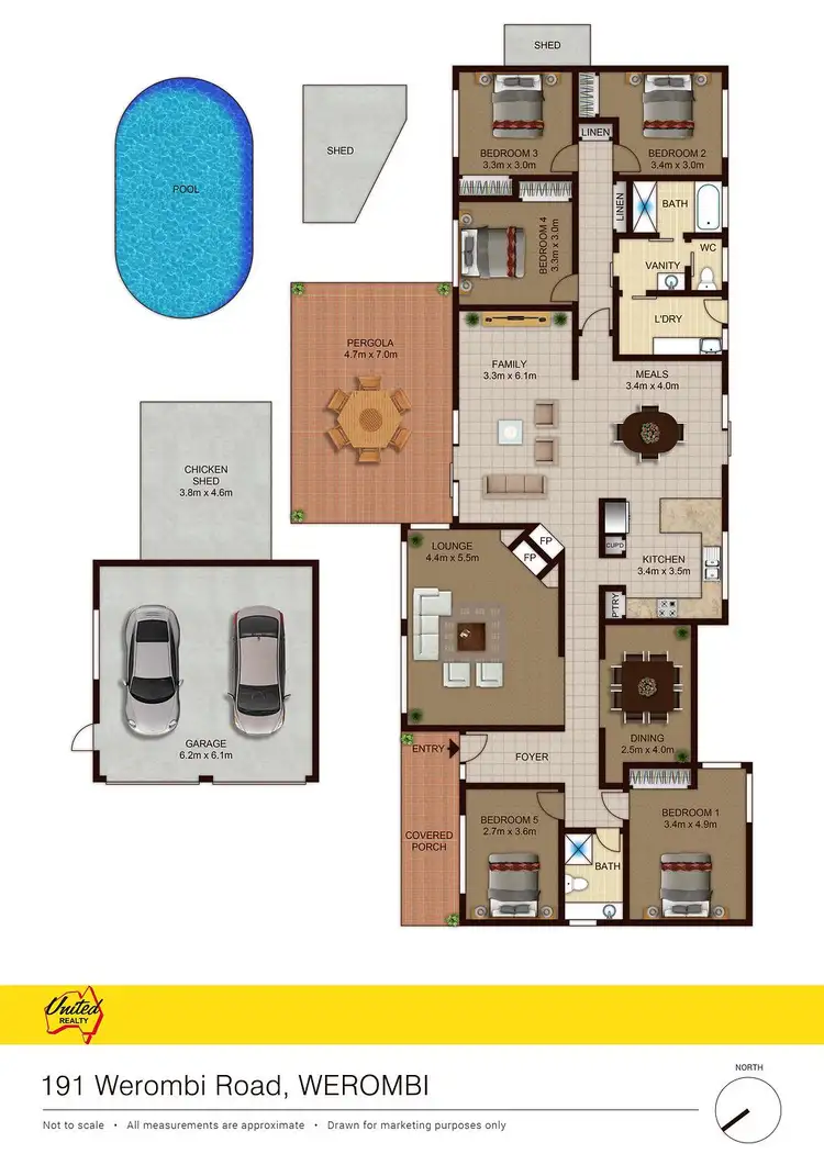 Floorplan of Homely house listing, 191 Werombi Road, Grasmere NSW 2570