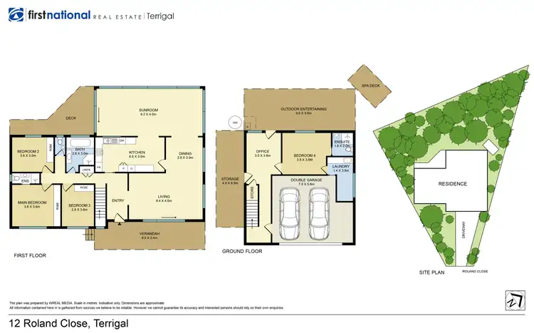 Floorplan of Homely house listing, 12 Roland Close, Terrigal NSW 2260