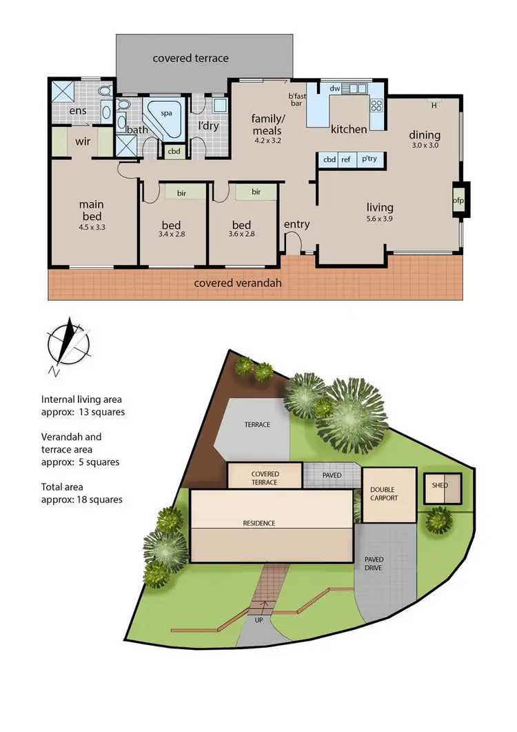 Floorplan of Homely house listing, 2 Chamouni Court, Frankston VIC 3199