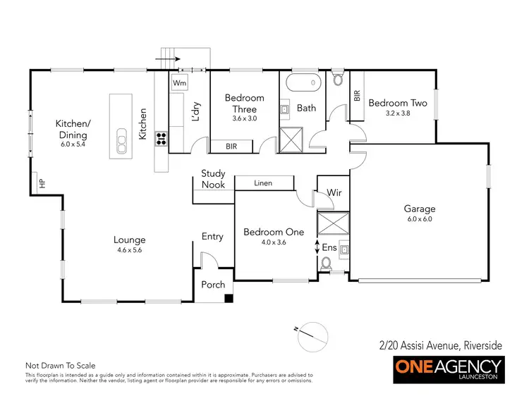 Floorplan of Homely house listing, 2/20 Assisi Avenue, Riverside TAS 7250