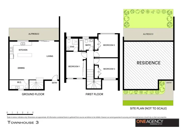 Floorplan of Homely townhouse listing, 24 Blackwood Avenue, Casula NSW 2170