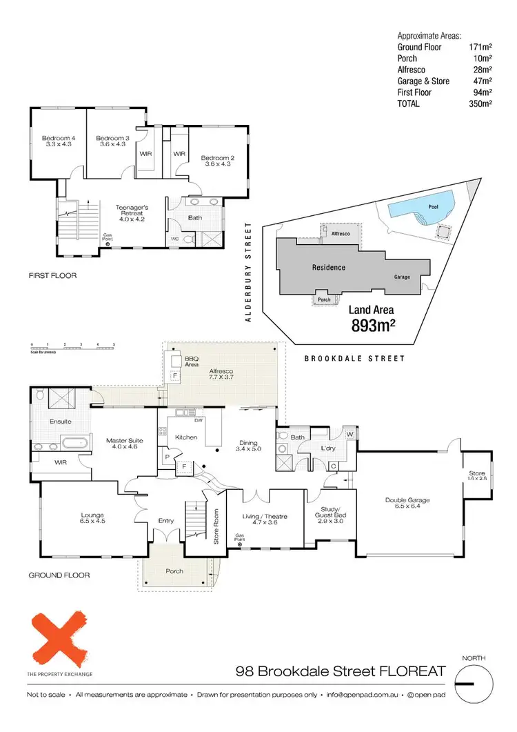 Floorplan of Homely house listing, 98 Brookdale Street, Floreat WA 6014
