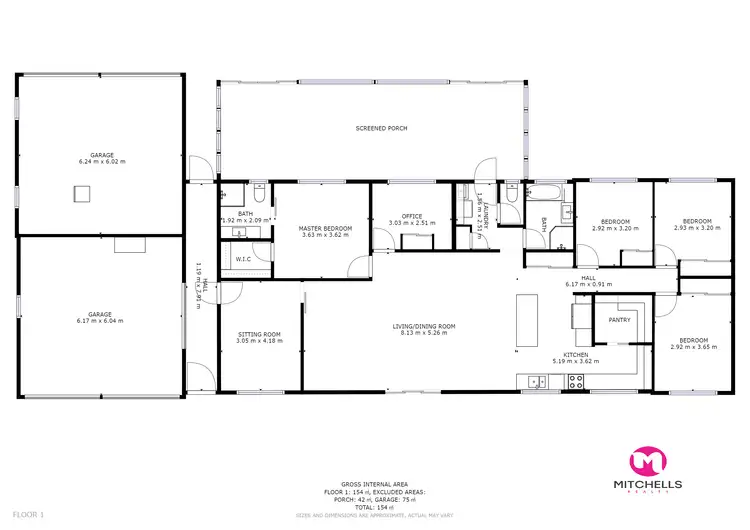 Floorplan of Homely house listing, 21 Sempfs Road, Dundowran Beach QLD 4655