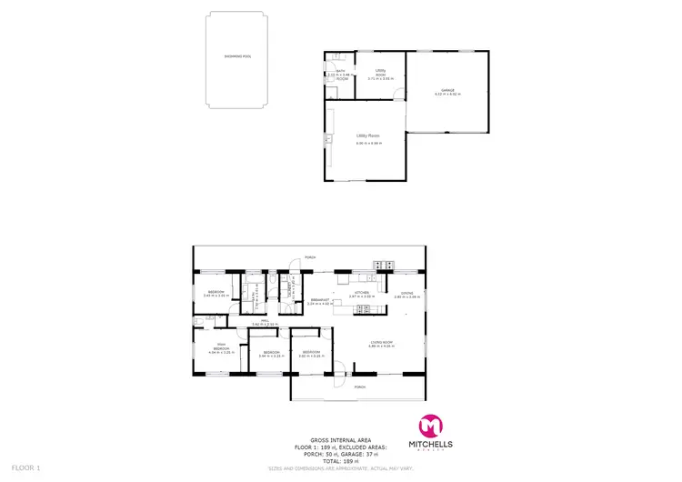 Floorplan of Homely house listing, 8 Layde Court, Urangan QLD 4655
