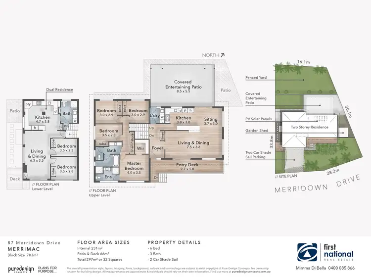 Floorplan of Homely house listing, 87 Merridown Drive, Merrimac QLD 4226