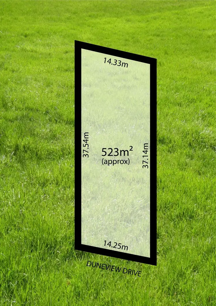 Floorplan of Homely land listing, Lot 3403 Duneview Drive, Ocean Grove VIC 3226
