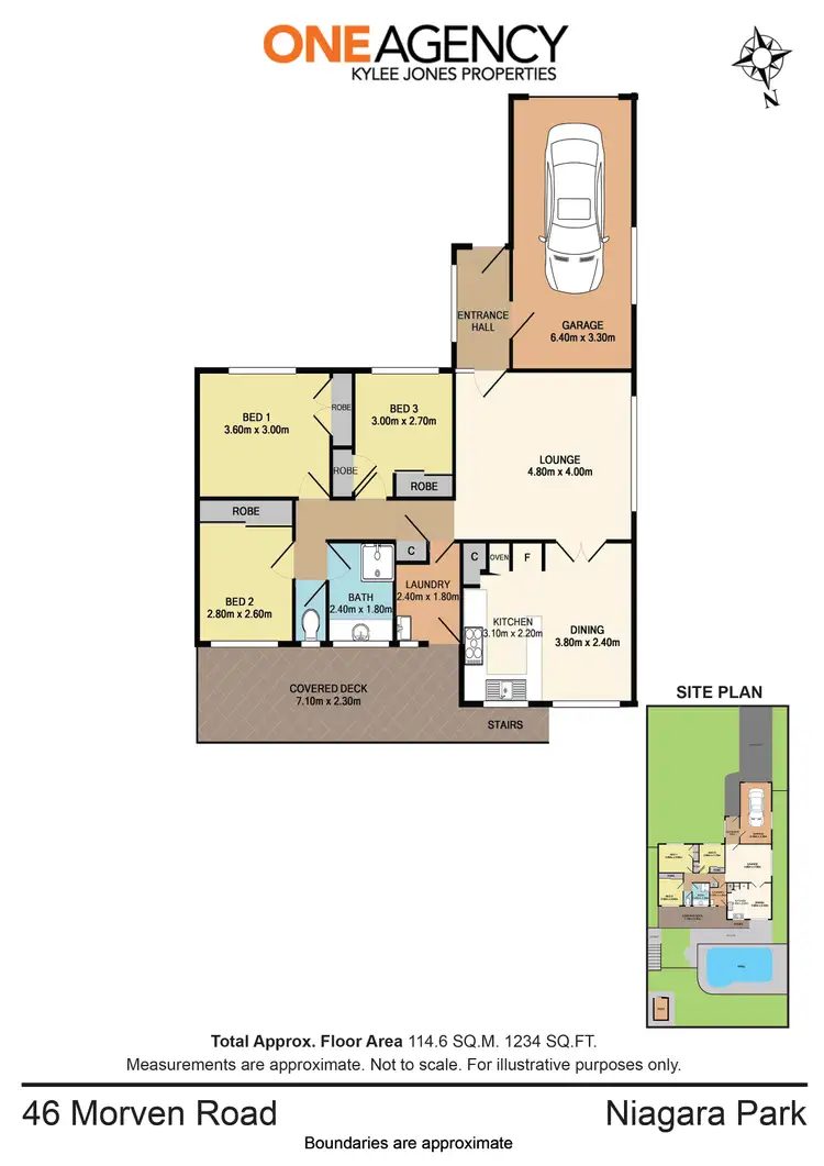 Floorplan of Homely house listing, 46 Morven Road, Niagara Park NSW 2250