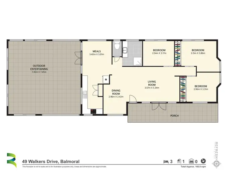 Floorplan of Homely house listing, 49 Walkers Drive, Balmoral QLD 4171