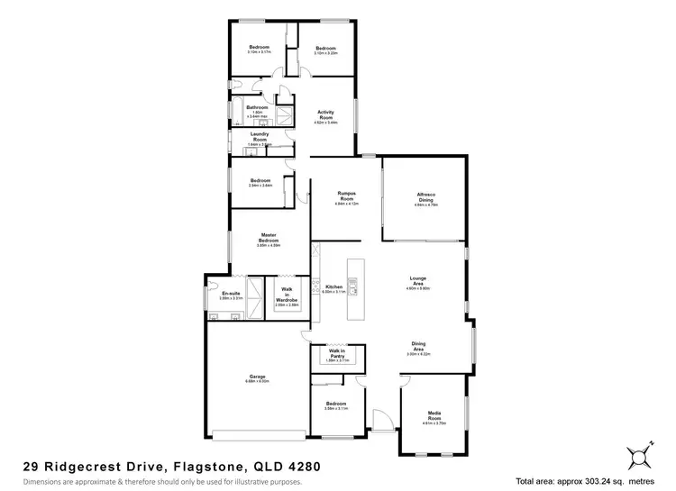 Floorplan of Homely house listing, 29 Ridgecrest Drive, Jimboomba QLD 4280