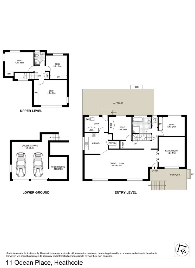 Floorplan of Homely house listing, 11 Odeon Place, Heathcote NSW 2233