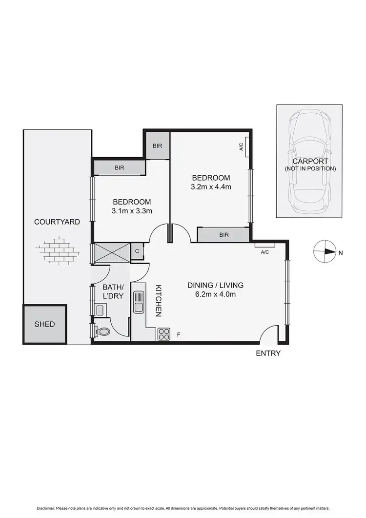 Floorplan of Homely unit listing, 5/127 Rachelle Road, Keilor East VIC 3033