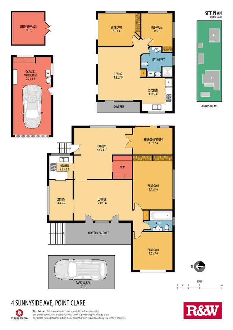 Floorplan of Homely house listing, 4 Sunnyside Avenue, Point Clare NSW 2250
