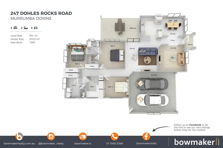 Floorplan of Homely house listing, 247 Dohles Rocks Road, Murrumba Downs QLD 4503