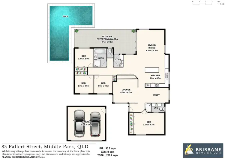 Floorplan of Homely house listing, 83 Pallert Street, Middle Park QLD 4074