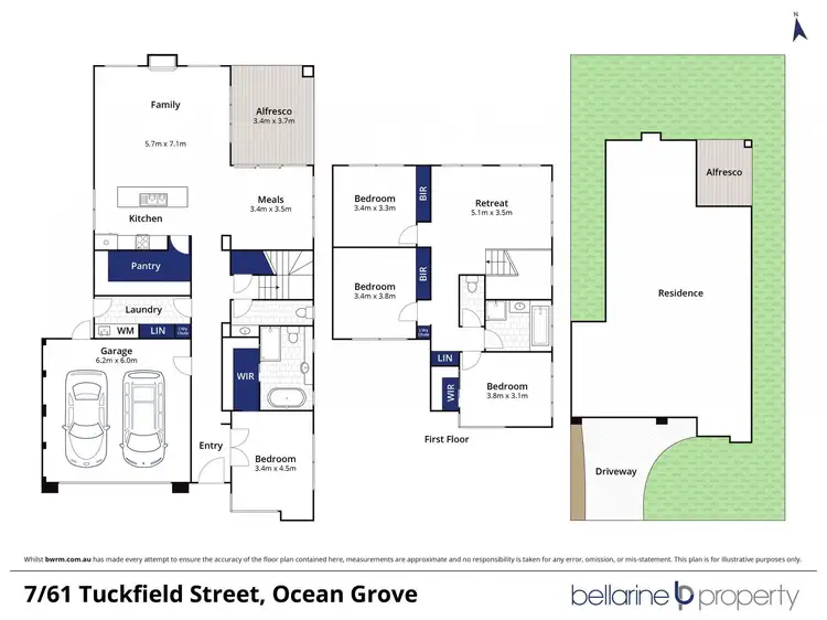 Floorplan of Homely house listing, 7/61 Tuckfield Street, Ocean Grove VIC 3226