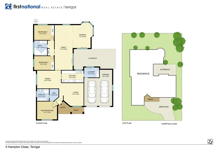 Floorplan of Homely house listing, 4 Hampton Close, Terrigal NSW 2260