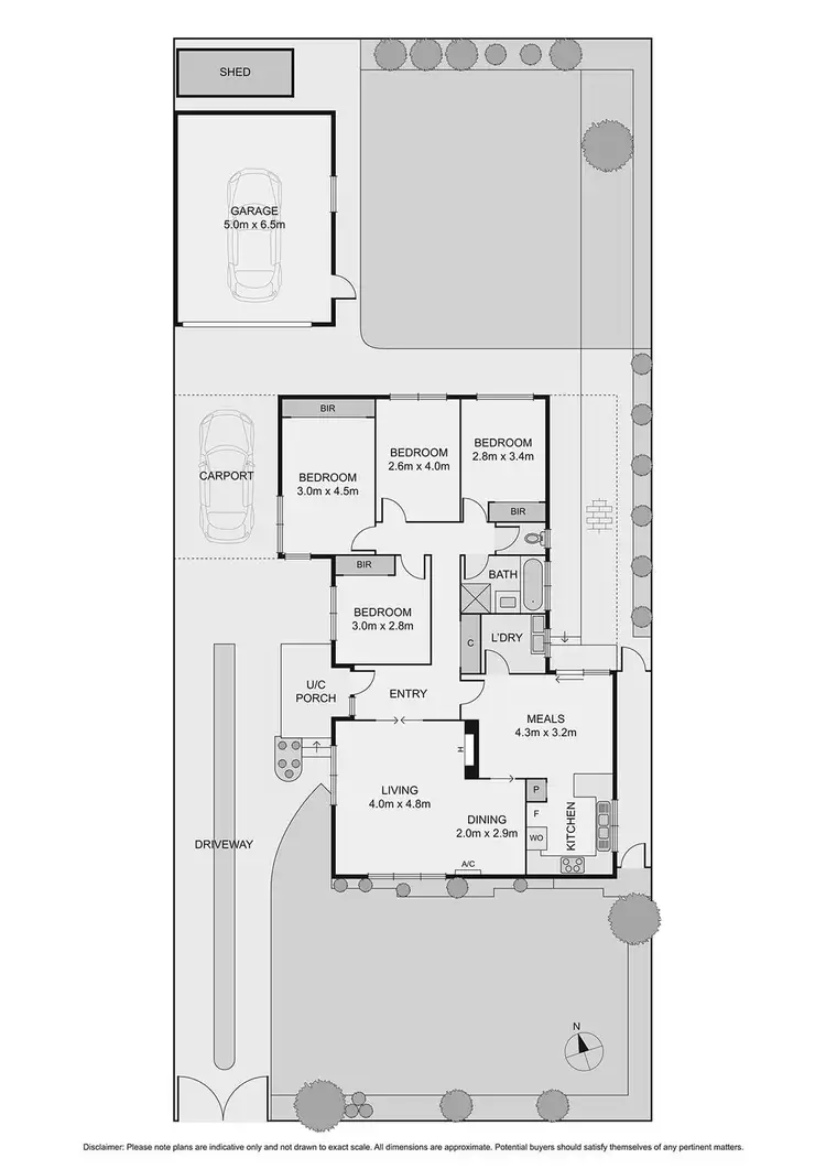 Floorplan of Homely house listing, 6 West Gateway, Keilor East VIC 3033