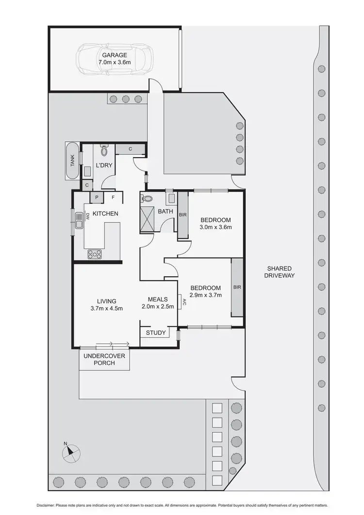 Floorplan of Homely unit listing, 68 Marshall Road, Airport West VIC 3042