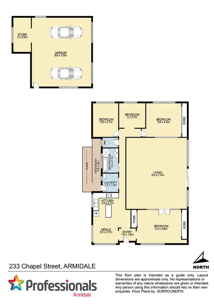Floorplan of Homely house listing, 233 Chapel Street, Armidale NSW 2350