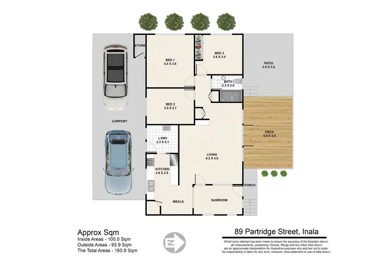 Floorplan of Homely house listing, 89 Partridge Street, Inala QLD 4077