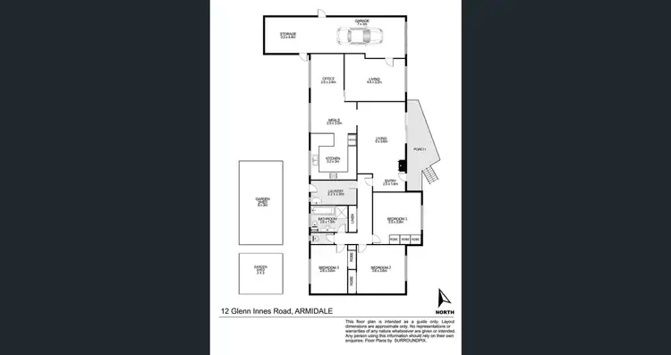 Floorplan of Homely house listing, 12 Glen Innes Road, Armidale NSW 2350
