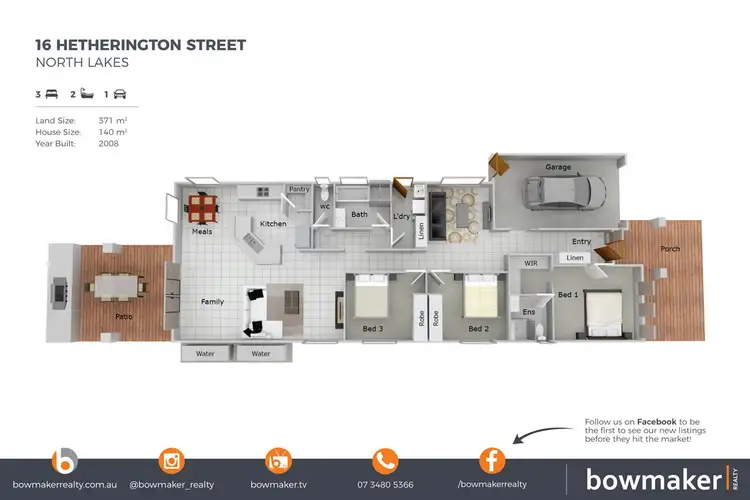 Floorplan of Homely house listing, 16 Hetherington Street, North Lakes QLD 4509