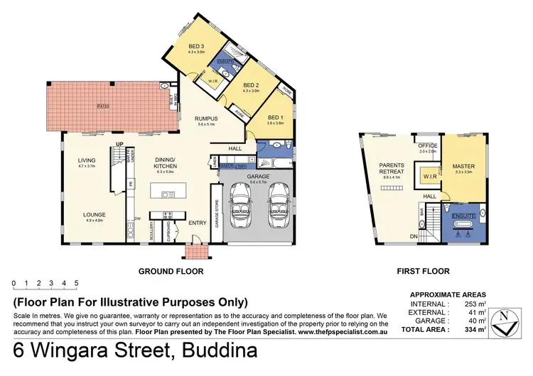 Floorplan of Homely house listing, 6 Wingara Street, Buddina QLD 4575