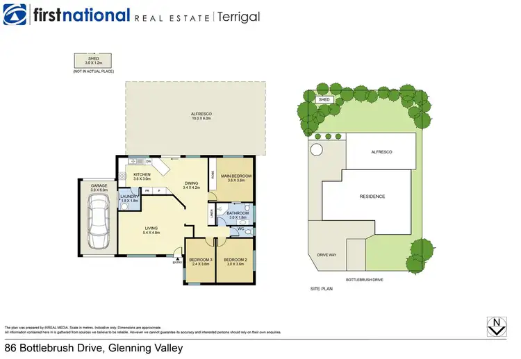 Floorplan of Homely house listing, 86 Bottlebrush Drive, Glenning Valley NSW 2261