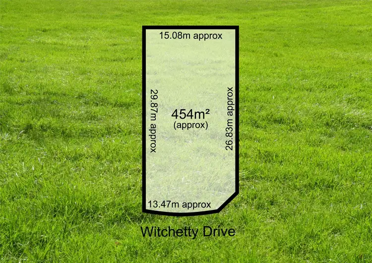 Floorplan of Homely land listing, 16-18 Witchetty Drive, Ocean Grove VIC 3226