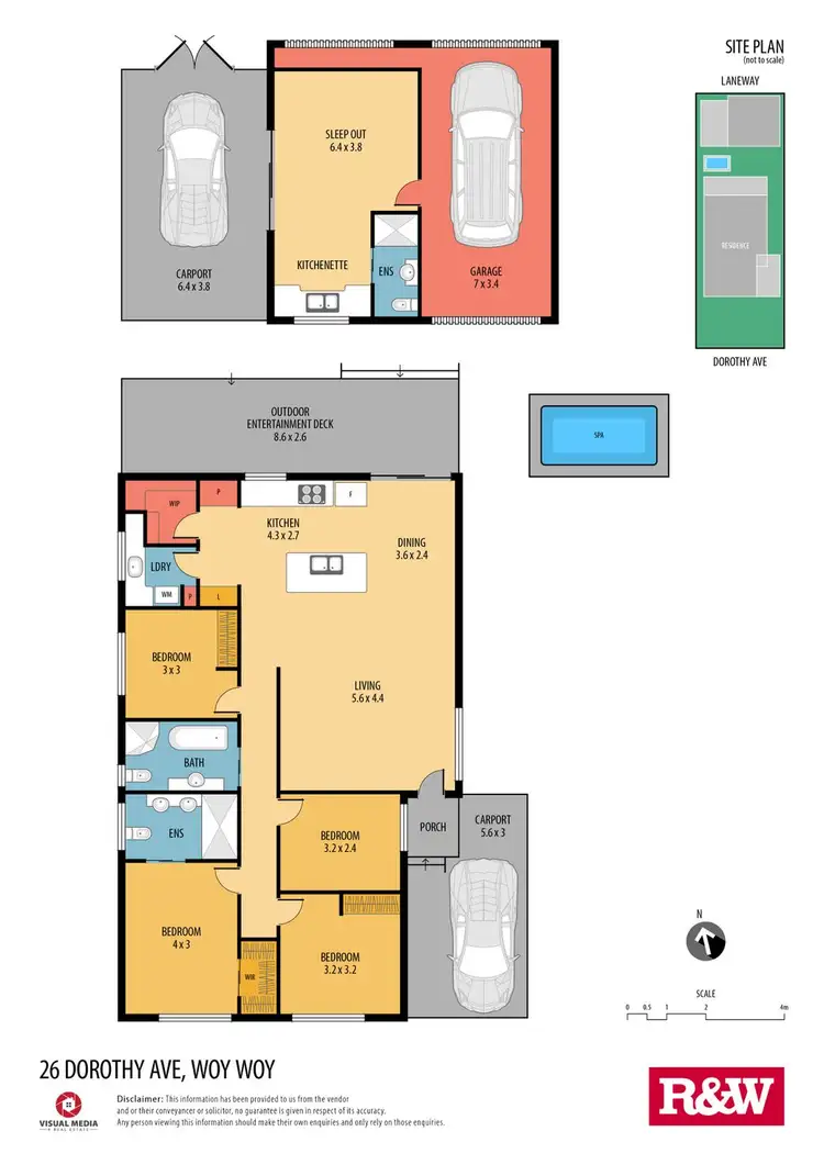 Floorplan of Homely house listing, 26 Dorothy Avenue, Woy Woy NSW 2256