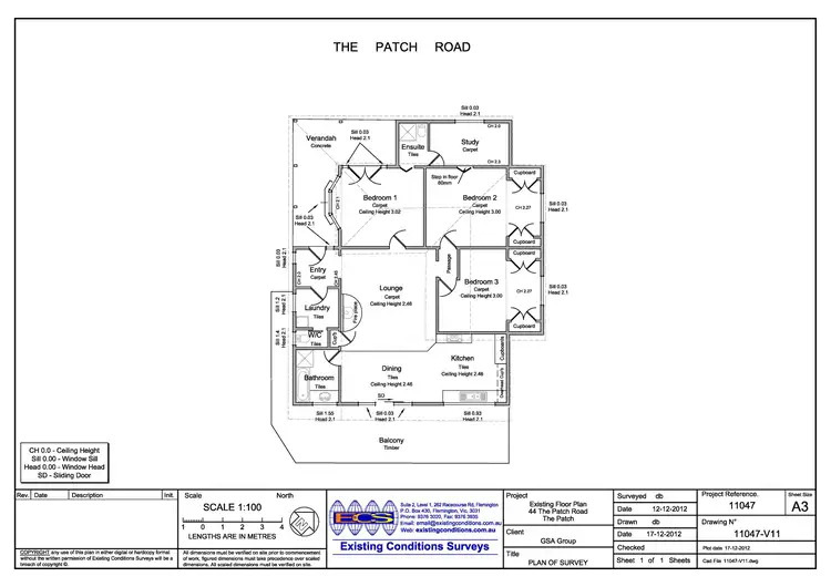 Floorplan of Homely rural property listing, 44 The Patch Road, The Patch VIC 3792