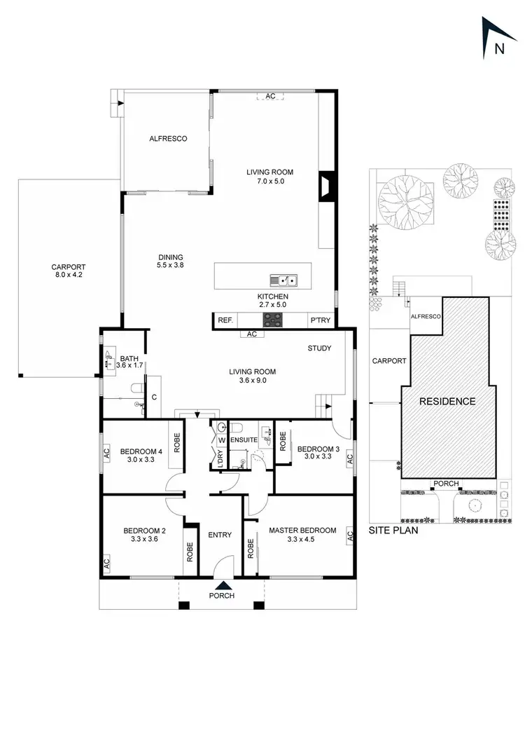 Floorplan of Homely house listing, 24 Duffy Street, Maribyrnong VIC 3032