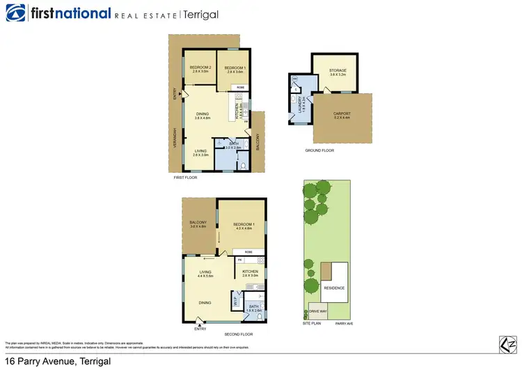 Floorplan of Homely house listing, 16 Parry Avenue, Terrigal NSW 2260