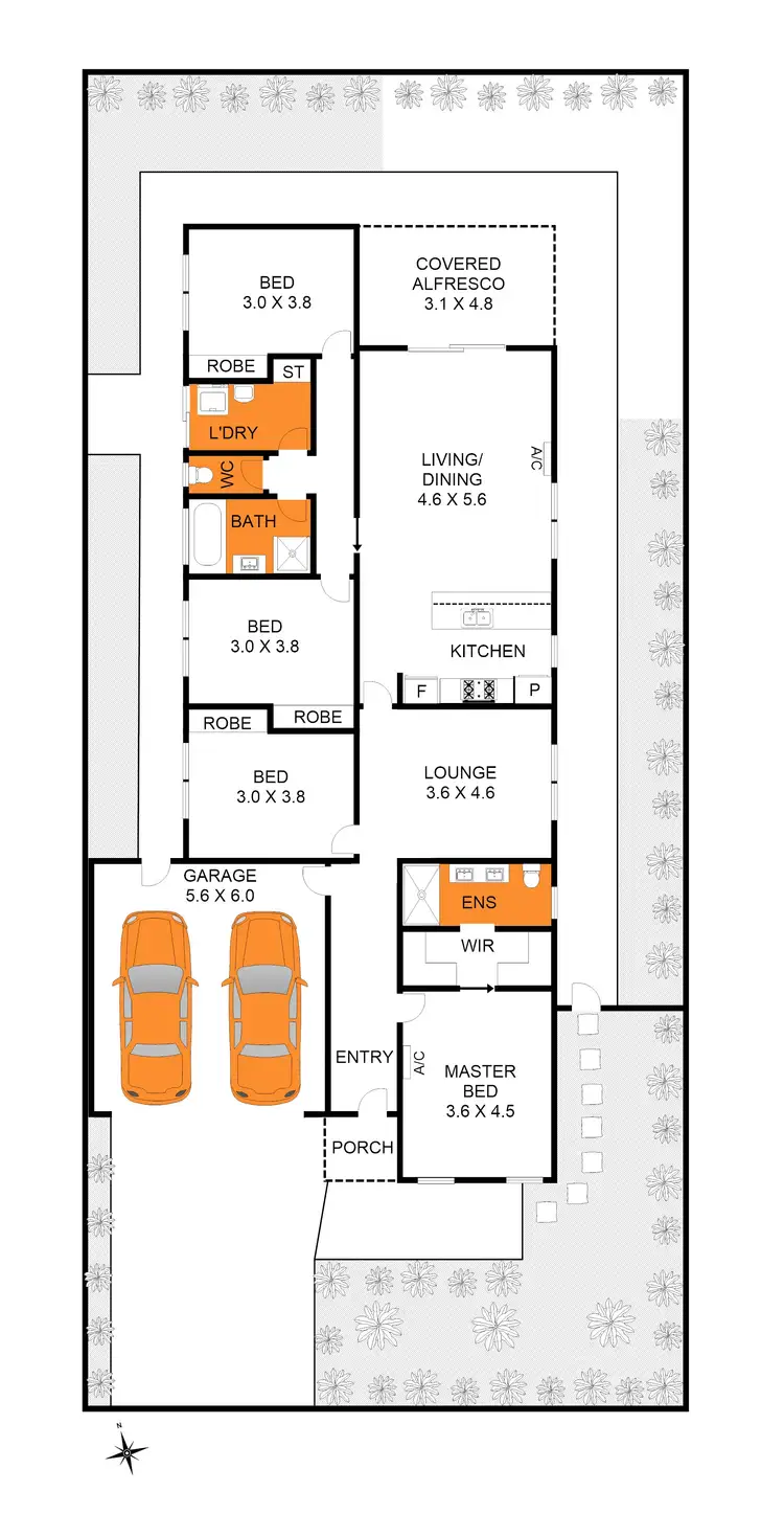 Floorplan of Homely house listing, 28 Appleby Street, Curlewis VIC 3222