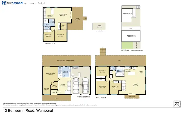 Floorplan of Homely house listing, 13 Benwerrin Road, Wamberal NSW 2260