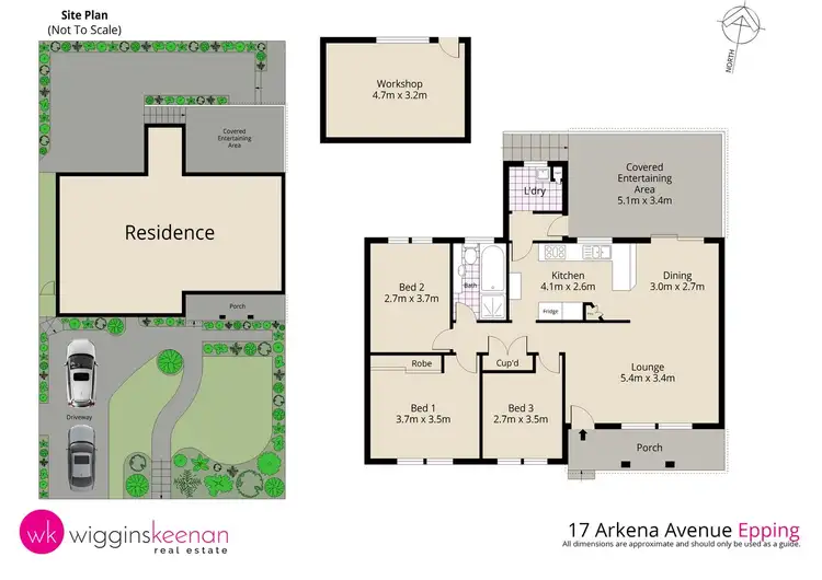 Floorplan of Homely house listing, 17 Arkena Avenue, Epping NSW 2121