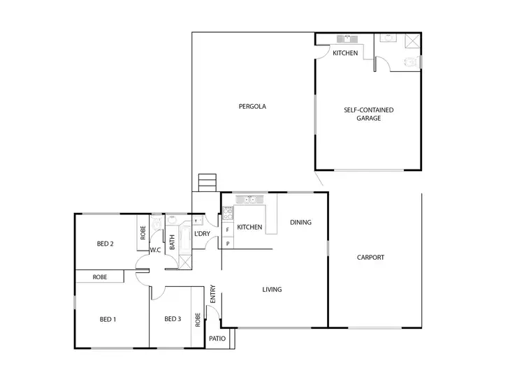 Floorplan of Homely house listing, 7 Snowden Place, Wanniassa ACT 2903