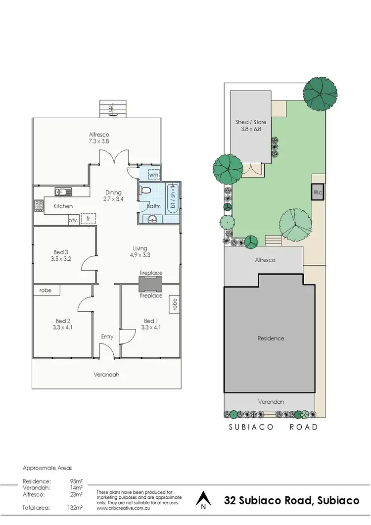 Floorplan of Homely house listing, 32 Subiaco Road, Subiaco WA 6008