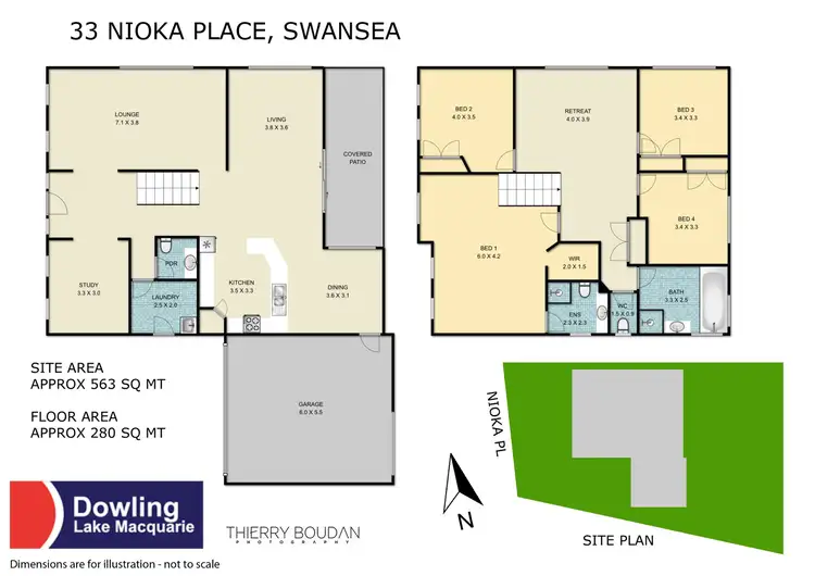 Floorplan of Homely house listing, 33 Nioka Place, Swansea NSW 2281