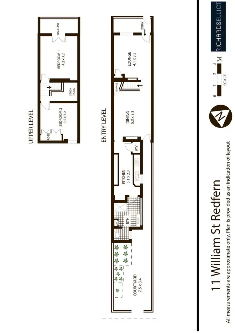 Floorplan of Homely terrace listing, 11 William Street, Redfern NSW 2016