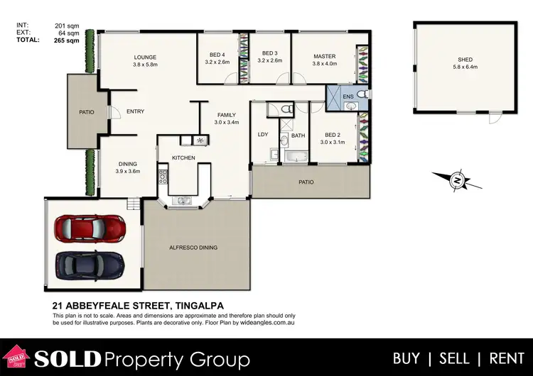 Floorplan of Homely house listing, 21 Abbeyfeale Street, Tingalpa QLD 4173