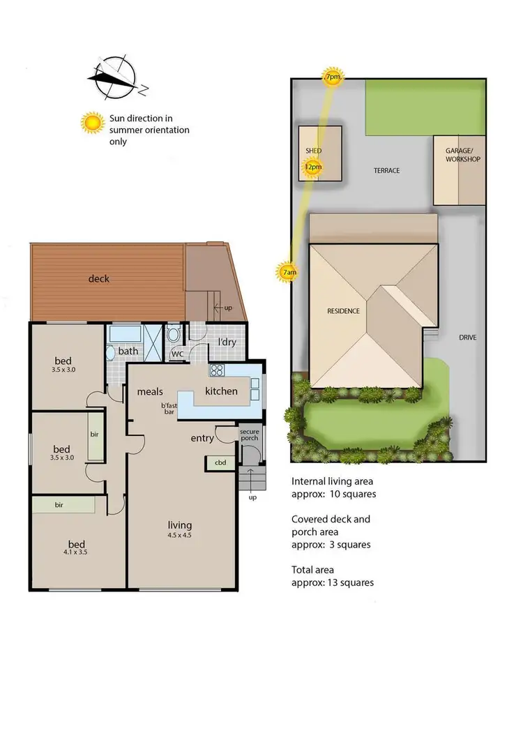 Floorplan of Homely house listing, 8 Tecoma Street, Frankston North VIC 3200