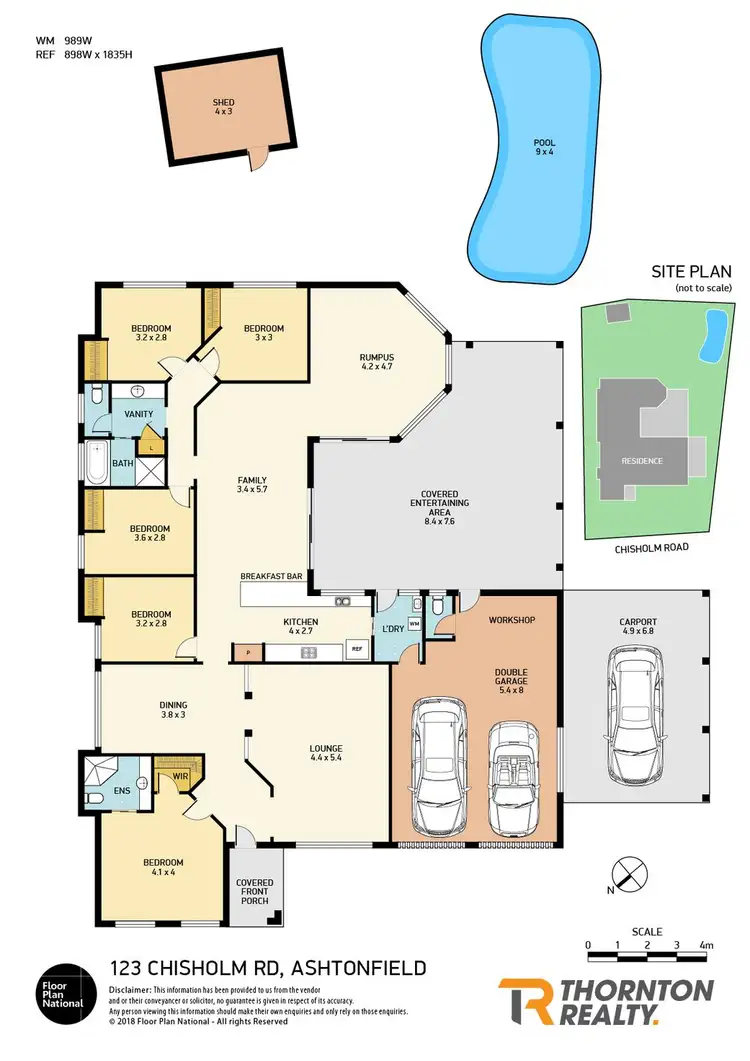 Floorplan of Homely house listing, 123 Chisholm Road, Ashtonfield NSW 2323